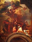 Francesco Solimena St Francis before the Pope Spain oil painting artist
